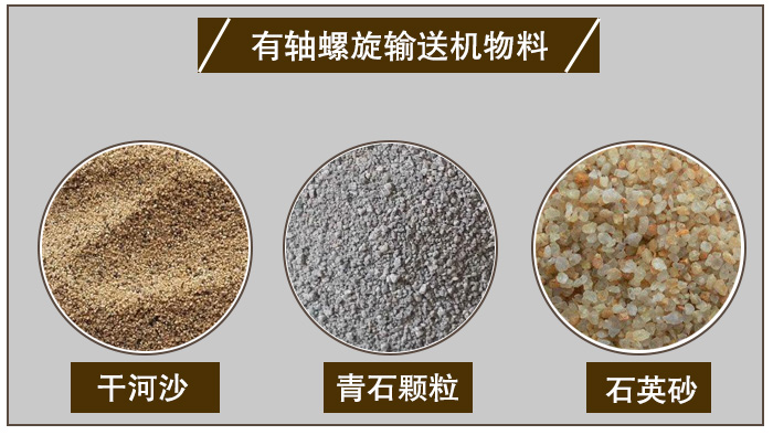 有軸螺旋輸送機物料（liào）