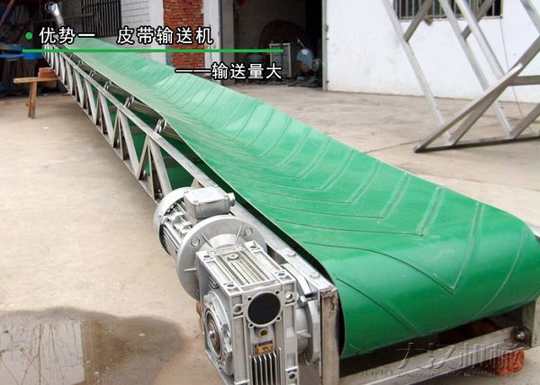石英砂皮帶輸送（sòng）機