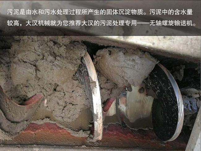 汙泥無軸螺旋輸送機圖片