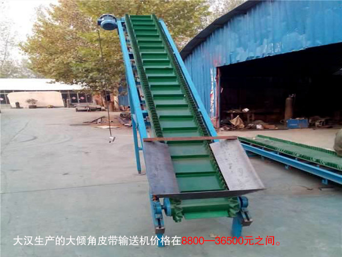 大（dà）傾角皮（pí）帶輸送機圖（tú）片
