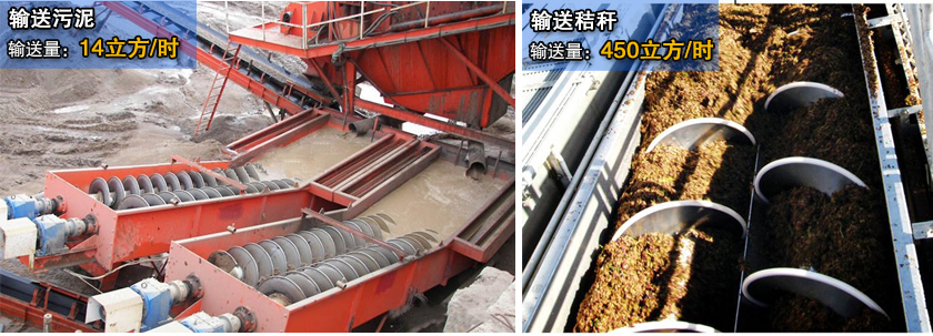 雙（shuāng）螺旋給料機使用現場圖