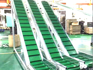 爬坡皮帶輸（shū）送機