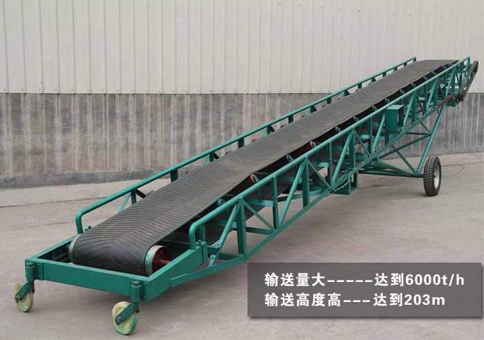 袋裝穀糠皮帶輸送機