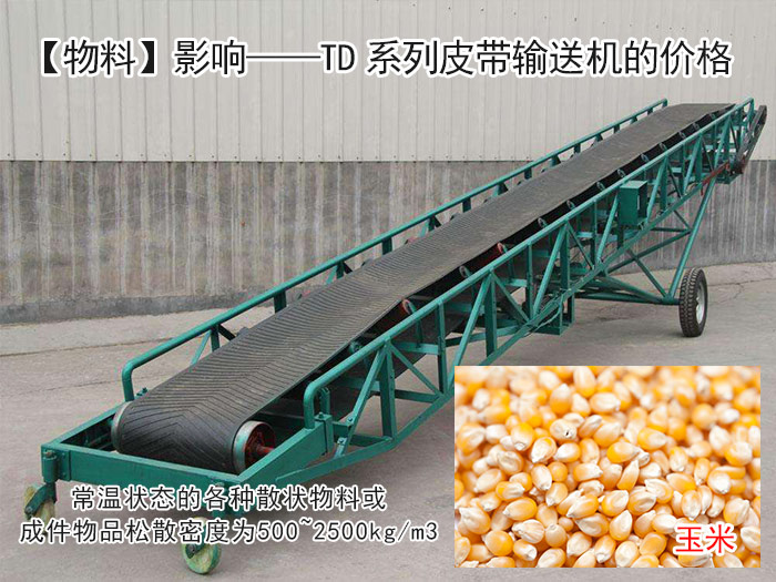 td係列皮帶輸送機價格（gé）