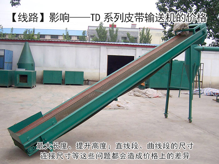td係列皮帶（dài）輸（shū）送機型號（hào）