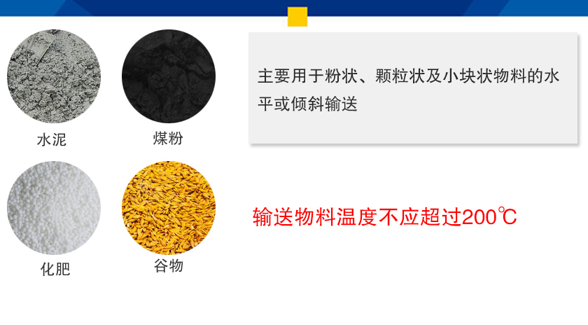 小型管式螺旋輸送機（jī）應用