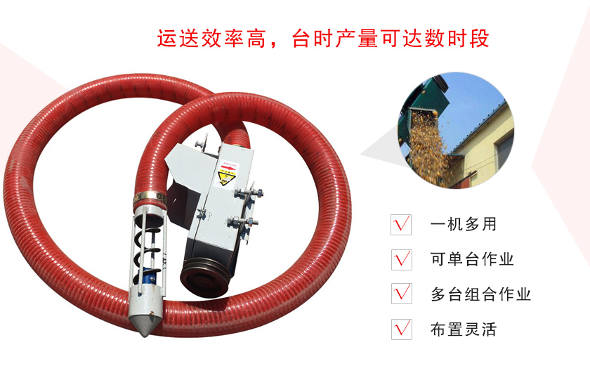 軟管無軸螺旋（xuán）輸送（sòng）機特點