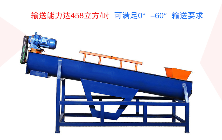 斜式螺旋送料機（jī）優勢（shì）