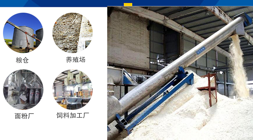 移動式螺旋上（shàng）料機應用