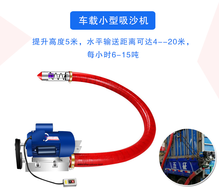 車載小型（xíng）吸沙機介（jiè）紹