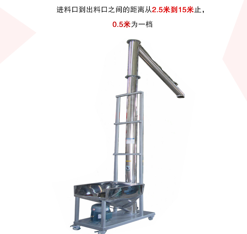 垂直螺（luó）旋提升機優勢