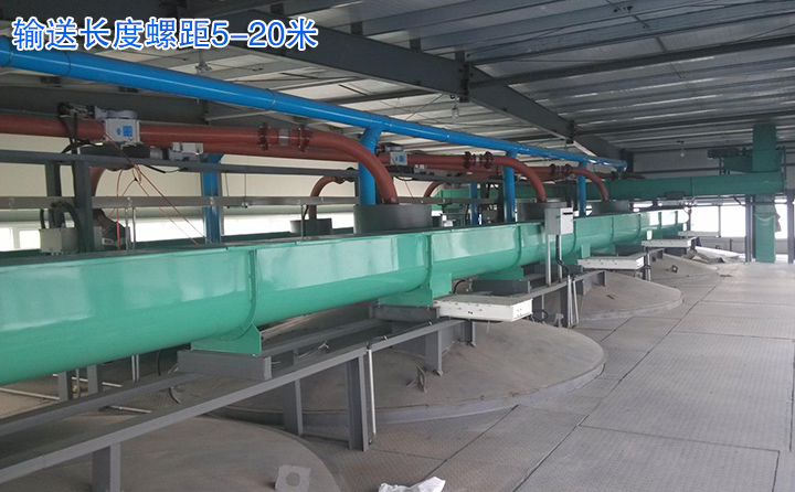 U型（xíng）螺旋輸送機輸送長度5-20米（mǐ）